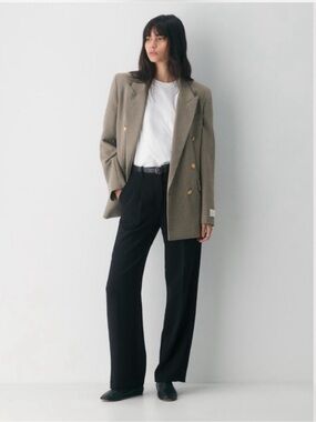 Aritza The Effortless Pant Black Wide-Leg Length Full, Super High Rise, Leg Wide